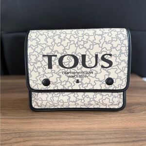 Black and White Crossbody Bag